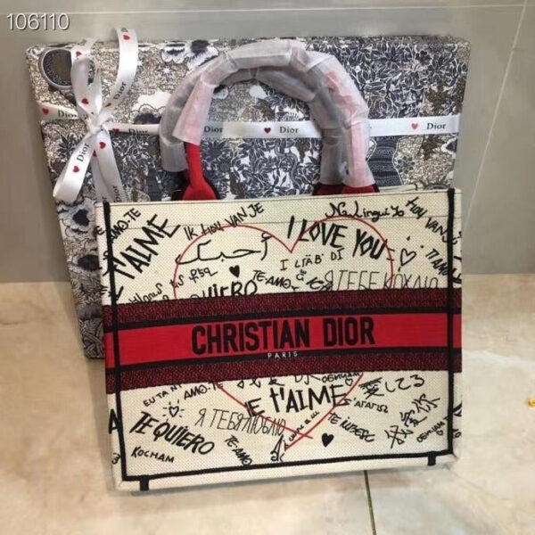 CD Book Tote With Dioramour Graffiti