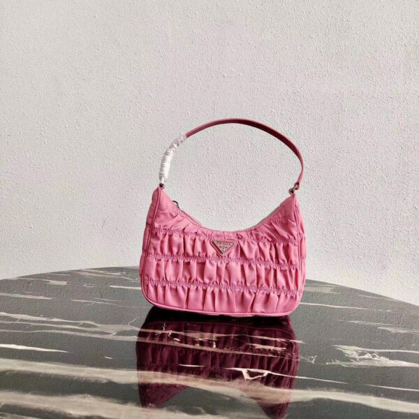 Nylon Ruffle Bag