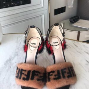 FF Mink Fur Heels