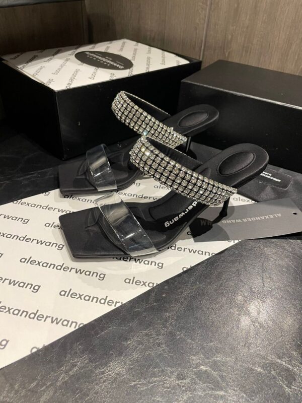 AW Clear Strap Heels
