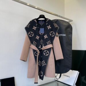 Hooded Belt Wrap Coat