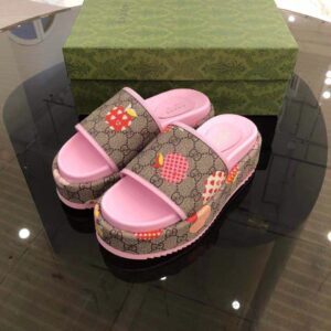 GG Lame Sandals