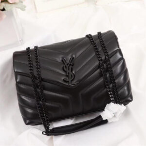 Envelope Bag Black&Black Secondary Leather