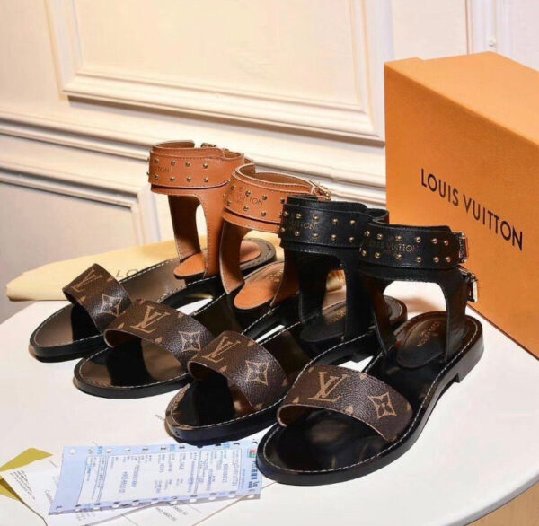 Monogram Canvas Nomad Sandals