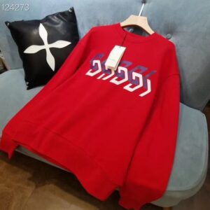 GG Red Sweatshirt Mirror Print