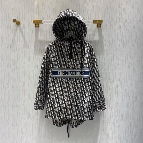 CD Oblique Hooded Anorak