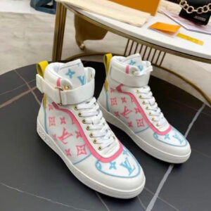 multi coloured sneakers