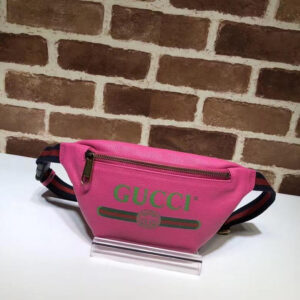 GG print small belt bag super A