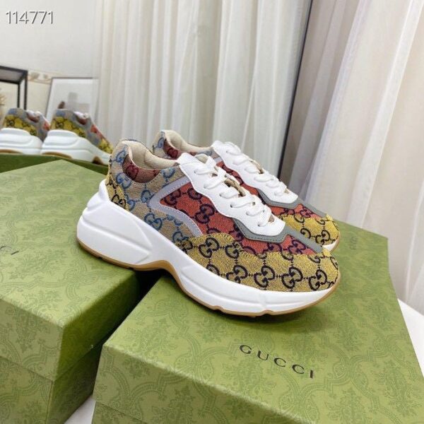 Women's Rhyton GG Multicolour sneaker Super A