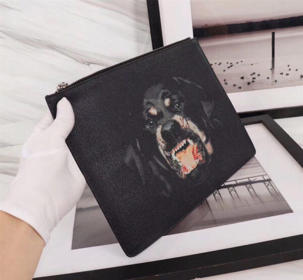 Rottweiler Large Zipped Pouch