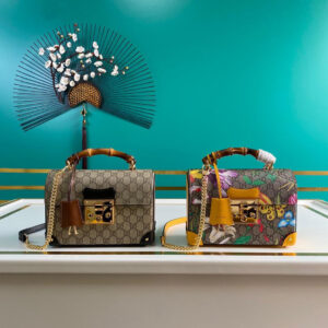 GG Small Bamboo Shoulder Bag Super A