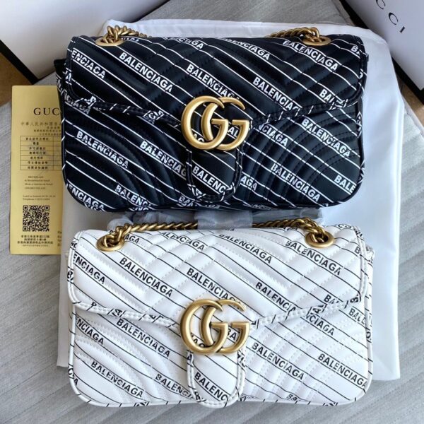 GG x BLGA Marmont Bag