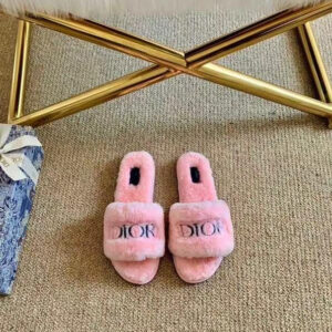 CD Fur Mules