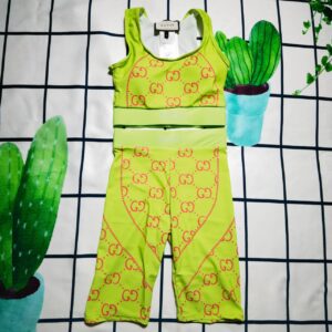GG-jacquard knitted set
