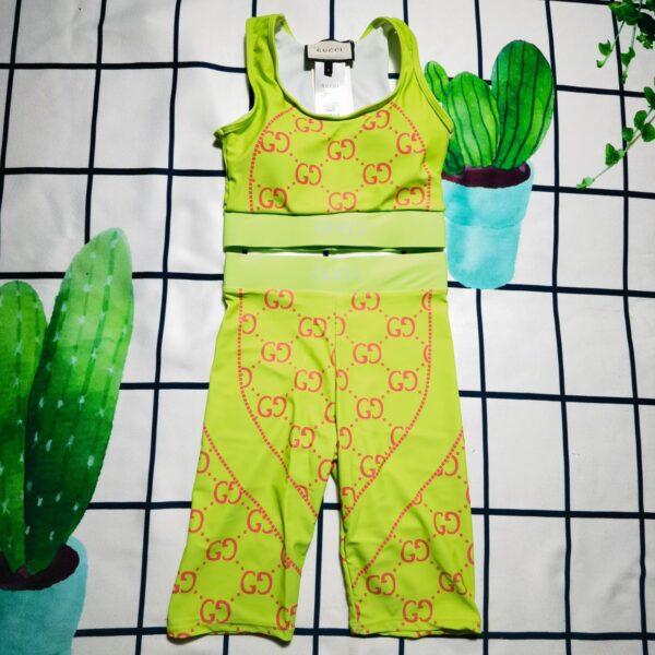 GG-jacquard knitted set