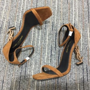 Statement suede heels