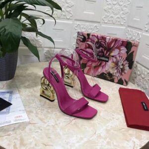 D&G Logo Statement Heels Super A
