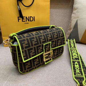 FF Print Neon Lining Bag
