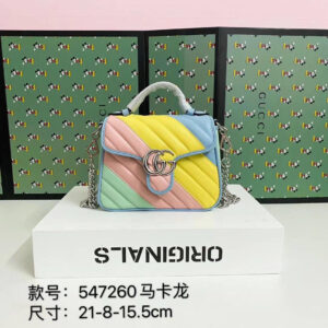 GG Marmont Mini Top Handle Bag