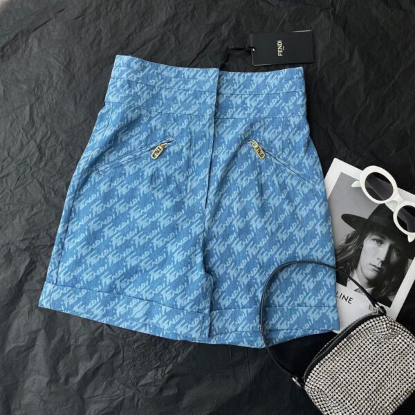 FF Denim Shorts Super A