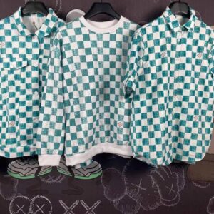 Damier Printed Crewneck