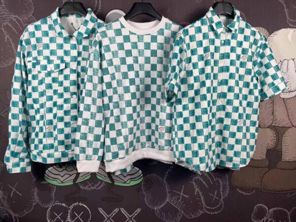 Damier Printed Crewneck