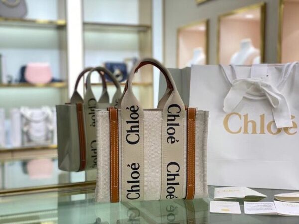 Chloe woody shopper tote bag premium edition