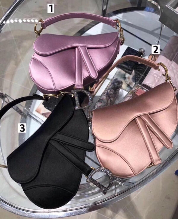 CD Satin Saddle Bag Super A