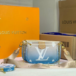 Multi Pochette Accessories Bag BLUE