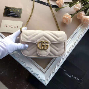 GG Marmont Matelassè Super Mini Bag