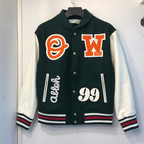 OFF W Varisty Jacket