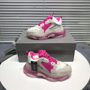 Triple S Clear Sole Pink & White Super A