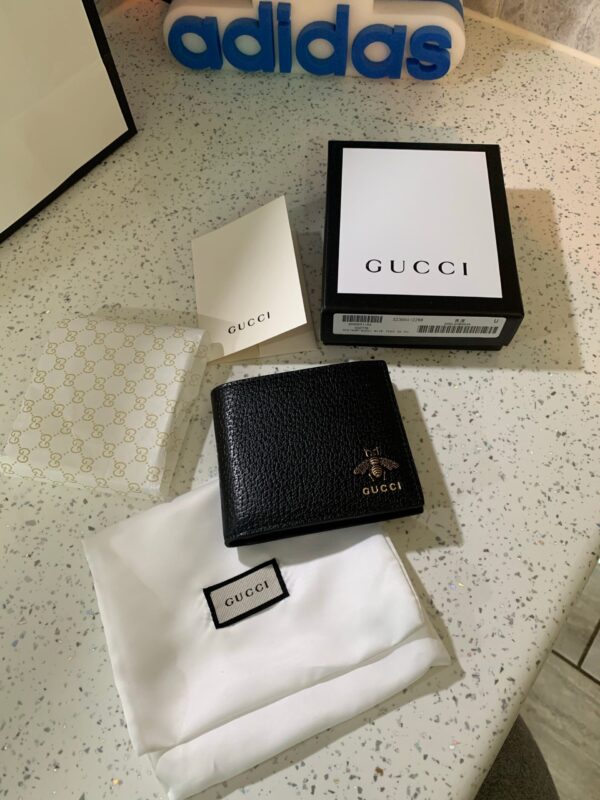 GG Animalier Leather Wallet