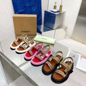 BRBRY icon stripe sandals