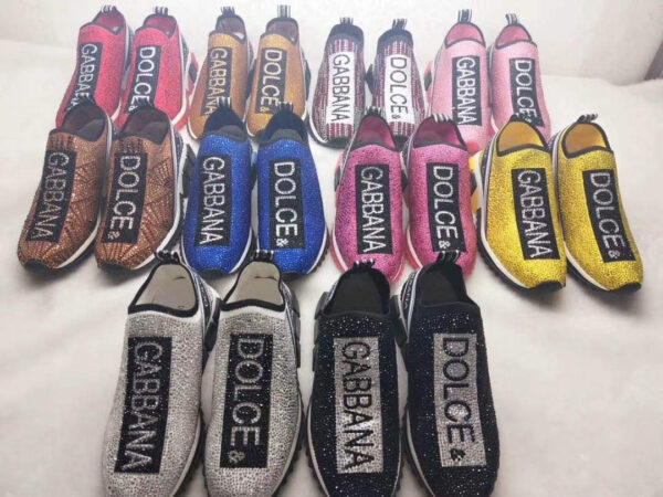 Sorrento Slip-On Sneakers Rhinestone