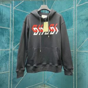 GG Jersey Sweatshirt With Mirror Print