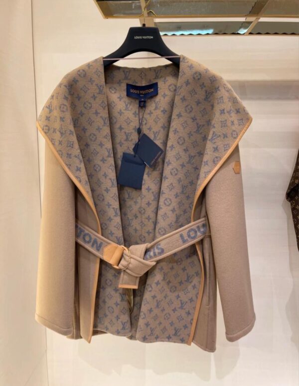 Belted Short Wrap Pea Coat