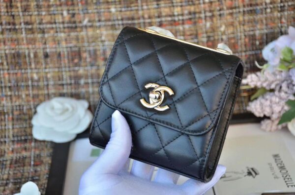 Black CC Trendy Mini Bag Super A