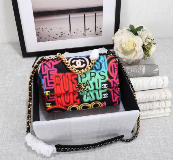 CC Limited Edition Graffiti 19 Flap Bag