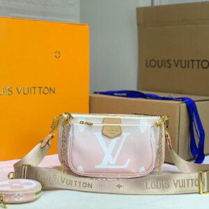 Multi Pochette Accessories Bag PINK