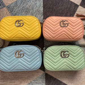 GG MARMONT 2.0 LEATHER SHOULDER BAG
