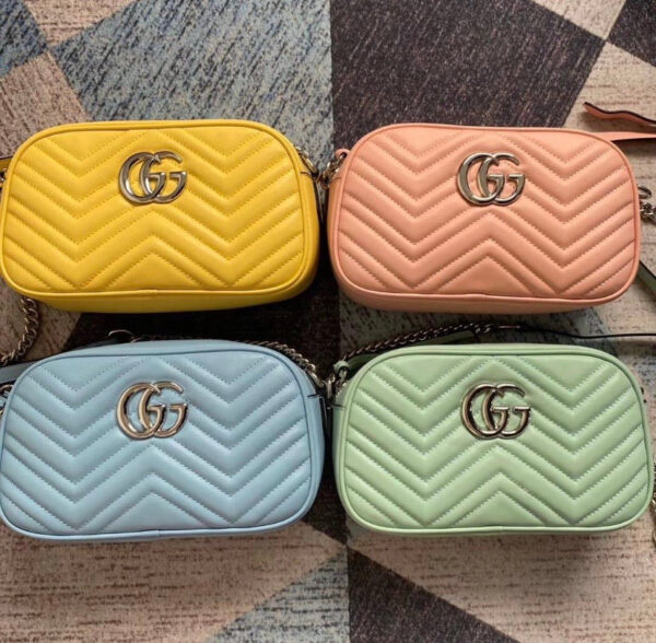 GG MARMONT 2.0 LEATHER SHOULDER BAG