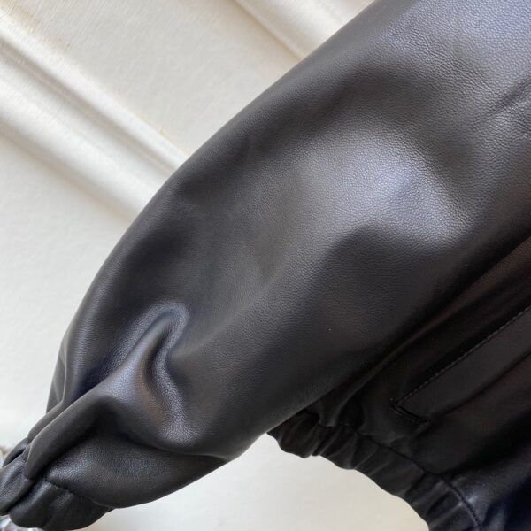 PRDA Leather Zip Up Jacket Super A - Image 3