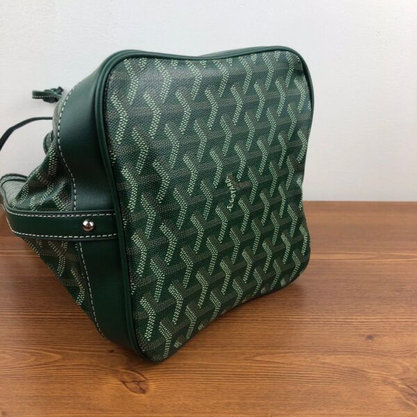 Goyar Bag 1990-2000s monogram small Flot bucket shoulder bag - Image 4