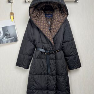 LV Long Pillow Puffer Wrap Coat Super A