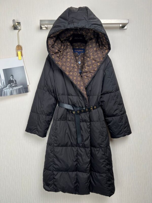 LV Long Pillow Puffer Wrap Coat Super A