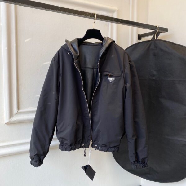 PRDA Leather Zip Up Jacket Super A - Image 6