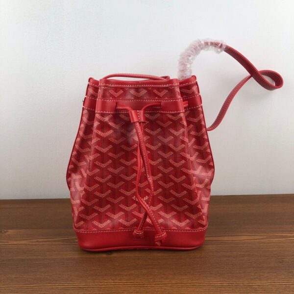 Goyar Bag 1990-2000s monogram small Flot bucket shoulder bag - Image 7