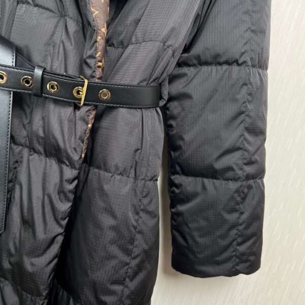 LV Long Pillow Puffer Wrap Coat Super A - Image 3