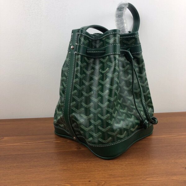 Goyar Bag 1990-2000s monogram small Flot bucket shoulder bag - Image 15